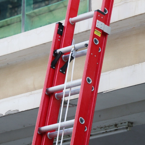 消防拉梯 抢险救援梯云梯 tsl15-a15米铝合金消防三节拉梯