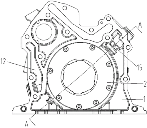 一种由发动机曲轴直接驱动的转子式机油泵的制作方法