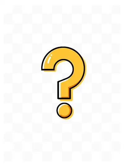 167126手绘卡通问号装饰图标免抠图167175218红色疑问问号想问题思考