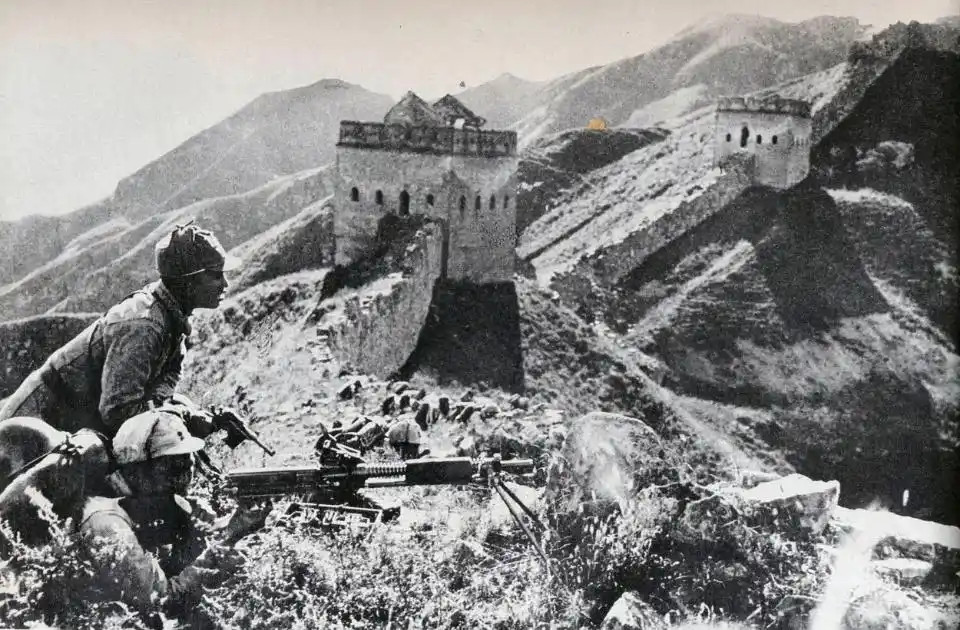 新闻图片里的党史——抗日誓师出征,首战告捷