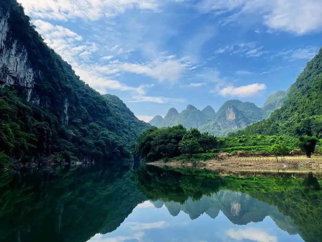 广西河池的小众景点打卡 宜州区的六妹风景区 99 除了天气有点潮湿