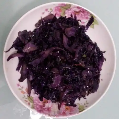 maybe you做的爆炒紫甘蓝