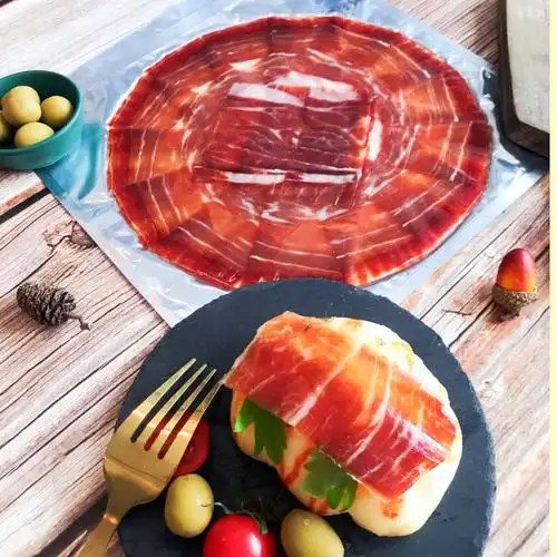 火腿进口西班牙伊比利亚白标切片80克生吃即食42个月火腿