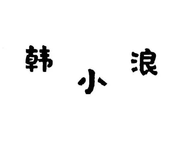 韩小浪 商标公告