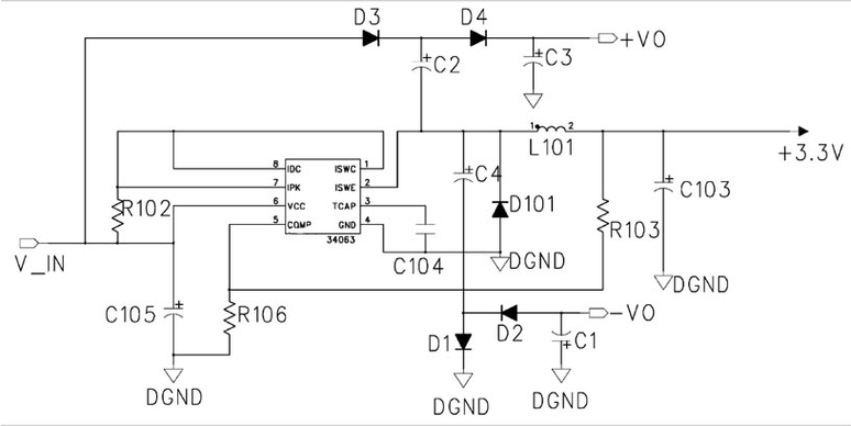 低成本dc/dc转换器34063的应 - 开关电源 - 电子发烧友网
