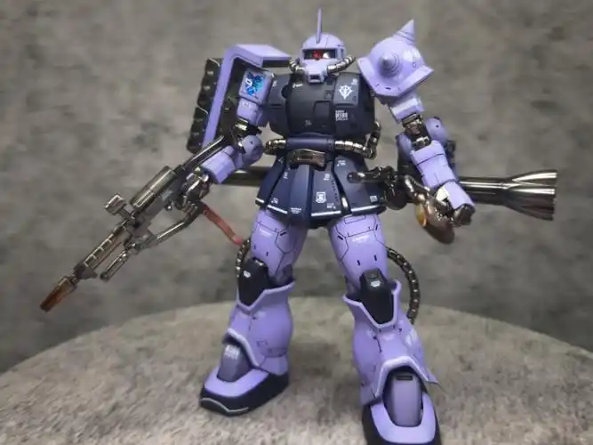 万代hg gto扎古喷涂改色展示( ﹡03o03﹡ )