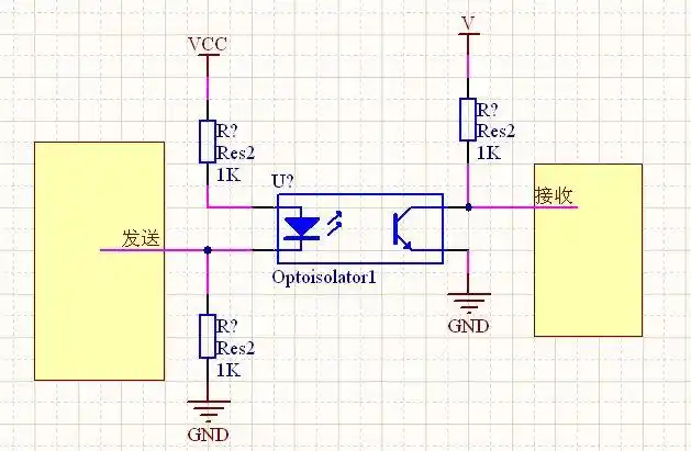 光耦基本接法的疑问