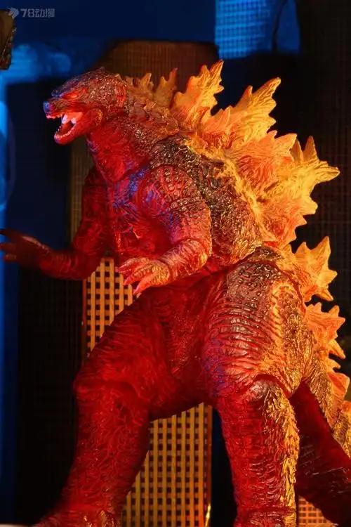 neca 7寸系列 限定版 电影 哥斯拉:怪兽之王 红莲哥斯拉