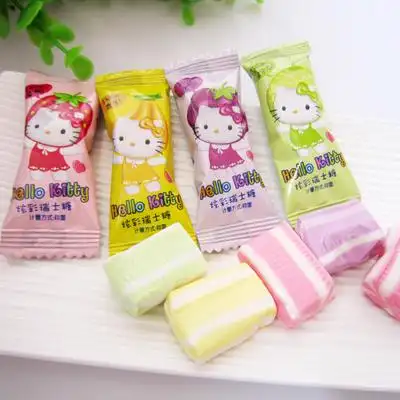 阿q熊hellokitty瑞士糖牛奶糖500g约65个结婚庆喜糖果散装批发