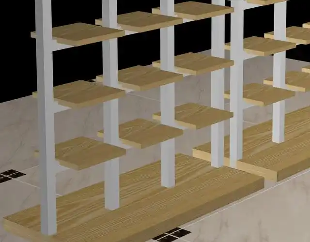 uv板货架服装架服装架配件鞋架鞋托木制货架中岛架