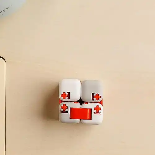 多彩指尖积木减压拼装积木大颗粒男孩玩具魔方解压 小米多彩指尖积木