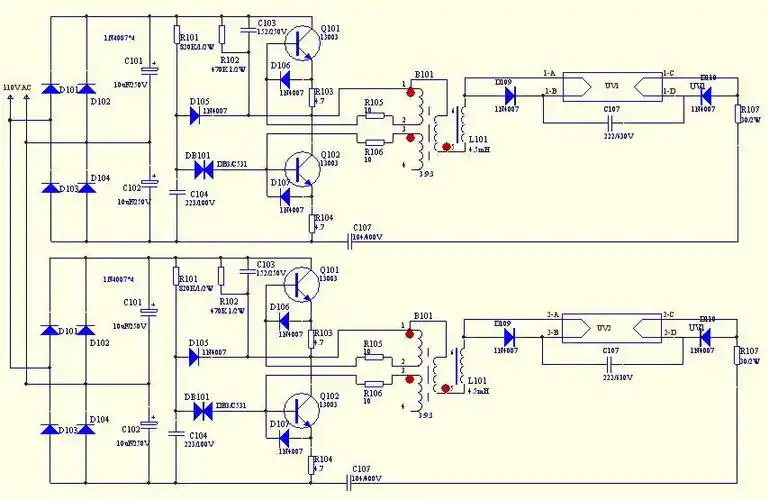 uv启动电路求教