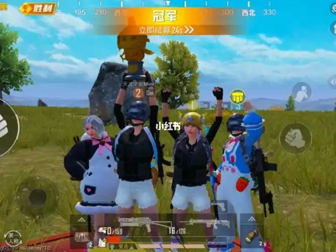 我队友嘎嘎猛#和平精英  #吃鸡女孩  #和平精英找队友  #一起吃鸡举杯