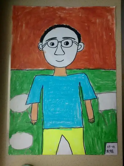 大连实验校五年一班美术课堂优秀作品微展览———2018秋季《人像画》