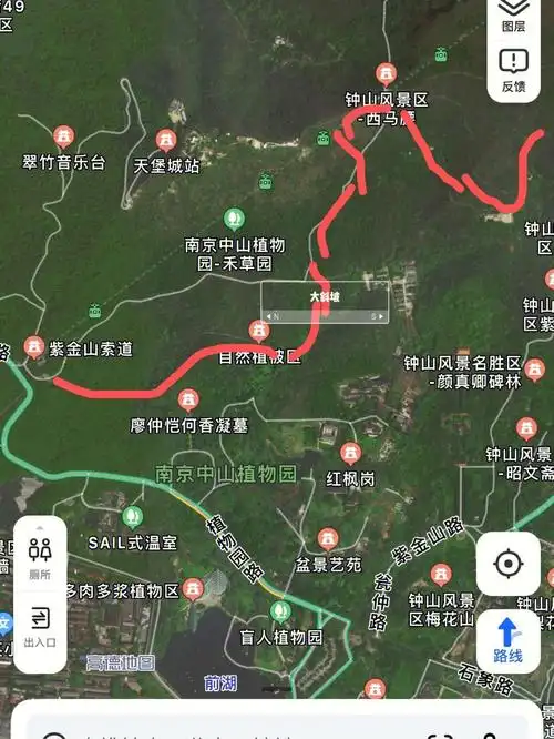 周末带孩子徒步穷游15公里紫金山