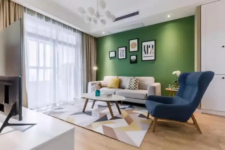 87㎡北欧风装修清爽简约适合年轻人