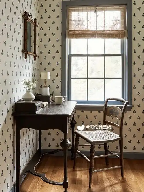 美式复古风原装进口墙纸哥伦雅壁纸