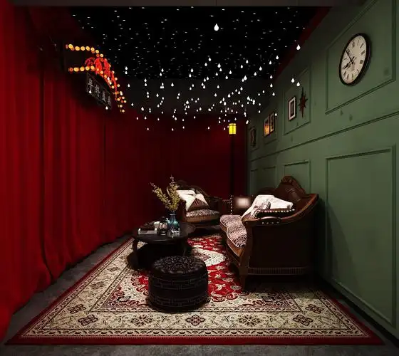 剧本杀案例|空间|商业空间设计|诗诗小仙女_原创作品-站酷zcool