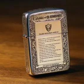 zippo纯银打火机正版复刻1941冰与火之歌原装正品煤油zp男士礼物