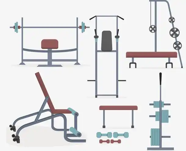 各种各样的健身器材免抠素材免费下载_觅元素51yuansu.com