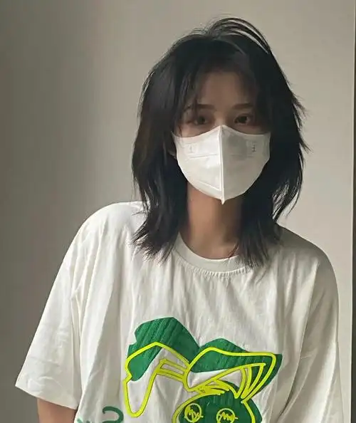 中发发型日系高层次锁骨发