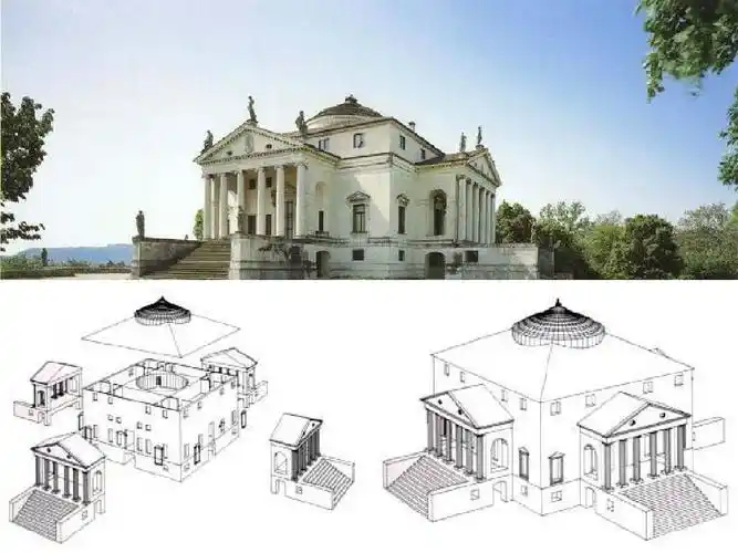 圆厅别墅 意大利维琴察 帕拉提奥