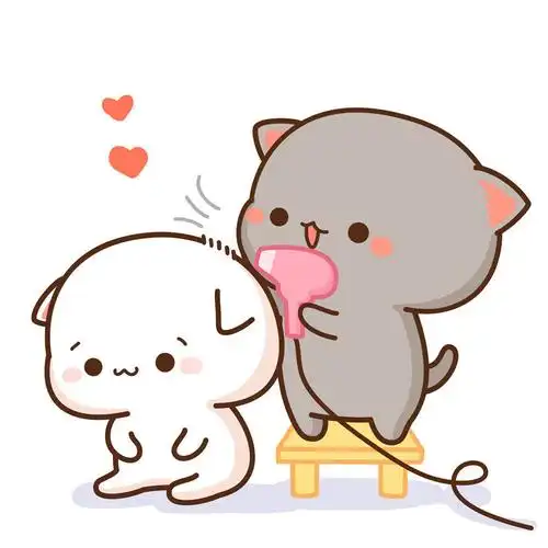 表情包 #萌萌哒 #可爱 #猫咪 #情侣