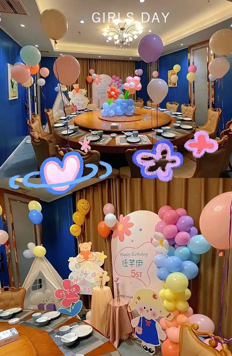 新乡生日布置 宝宝宴布置.给孩子满满的仪式感!这样的生日布置 - 抖音