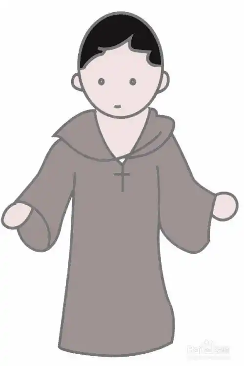 简单牧师的画法