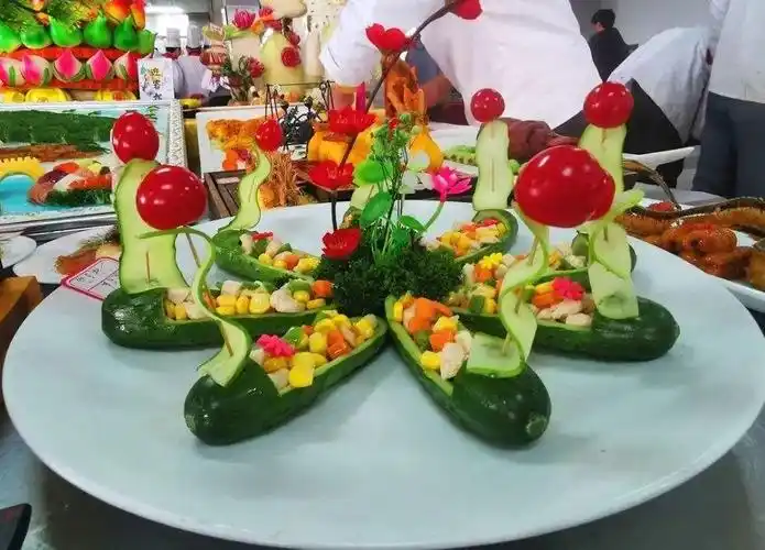 面点这些菜品色香味俱全东莞厨师一双巧手捧回中式厨艺大赛团体金奖特