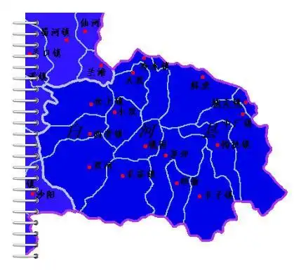 陕西省白河县,界分秦楚,人口20万却拥有两座火车站!