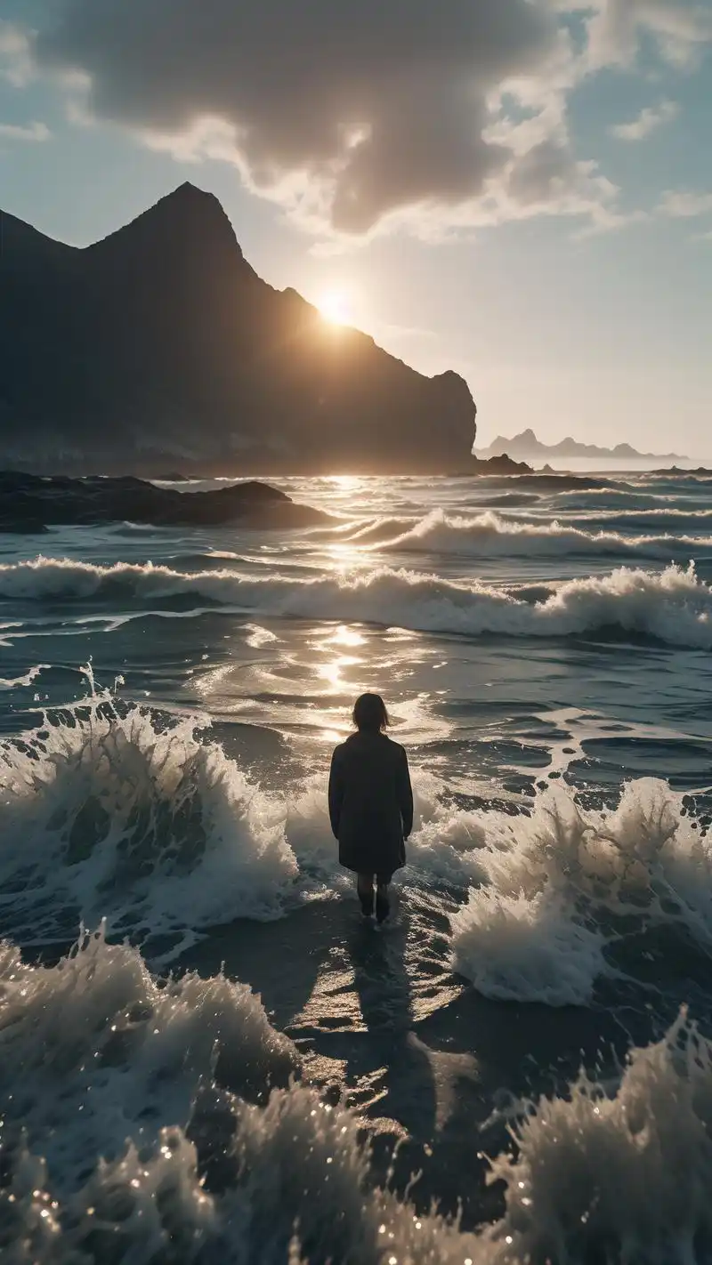 98ins风高级伤感海边壁纸精选92