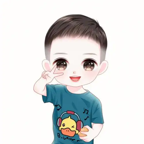 手绘画一个可萌可萌的卡通头像元气满满