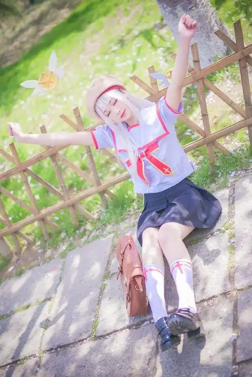 【cosplay】伊莉雅jk校服 - 喵咔动漫acgn动漫资源小站