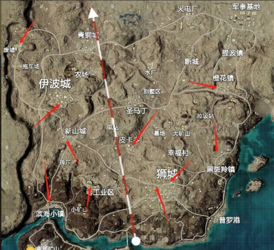 和平精英饮料机的具体位置 饮料机刷新点在哪刷新