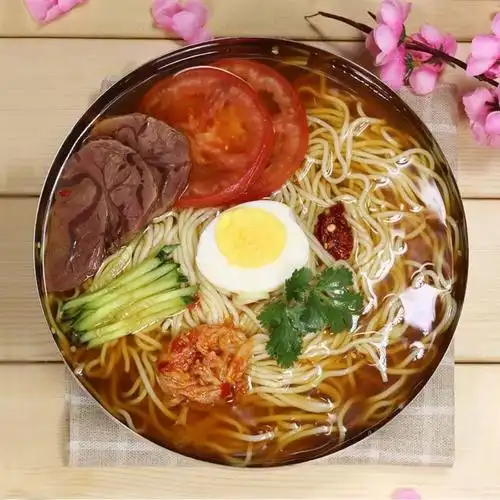 正宗东北朝鲜冷面半干细条冷面小麦冷面荞麦冷面玉米冷面批发 小麦