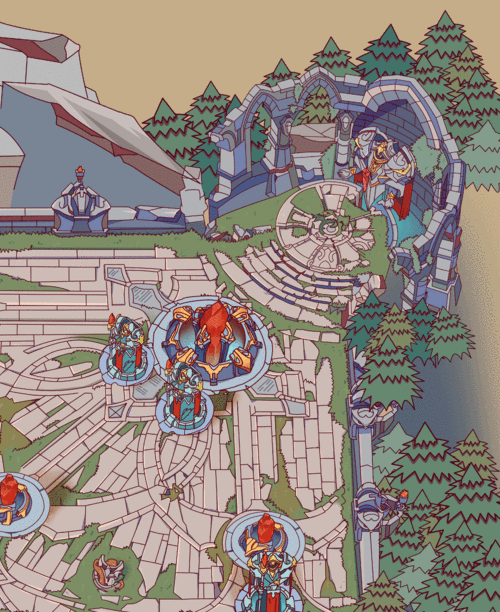 英雄联盟地图卡通化