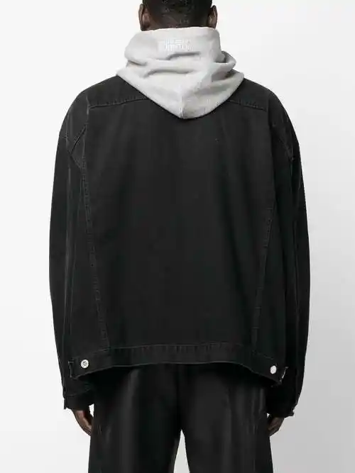 image 4 of vetements 连帽牛仔夹克
