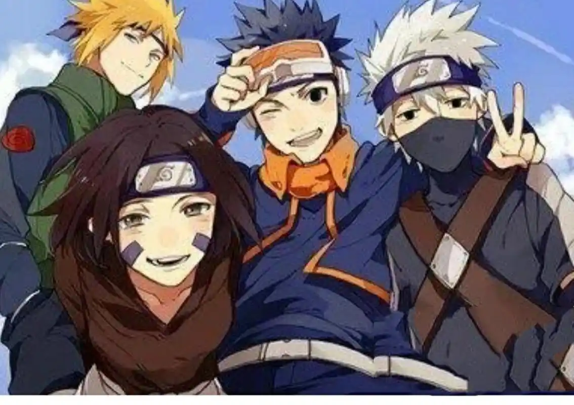 卡卡西与宇智波带土很适合做壁纸