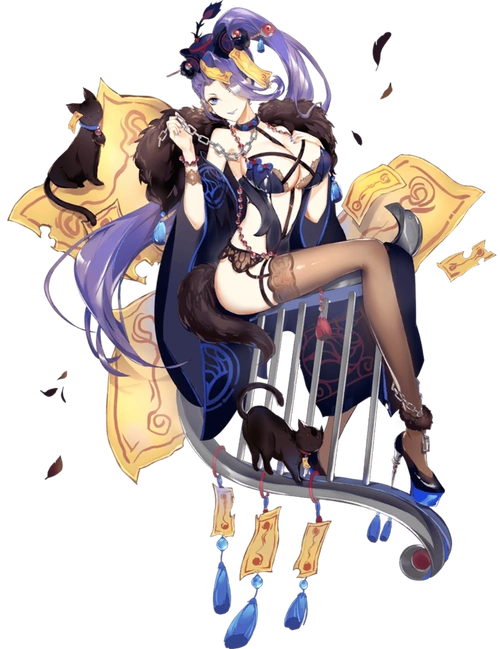 立绘素材高品质最终王冠x新世界游戏原画全身立绘美汁汁