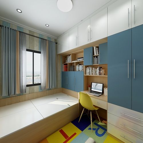 琳卡全屋定制整体卧室儿童房榻榻米床简约小户型 千年舟e0生态板