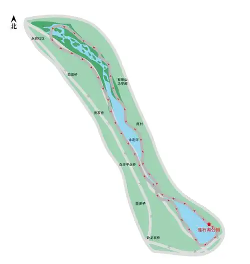 莲石湖公园健身步道