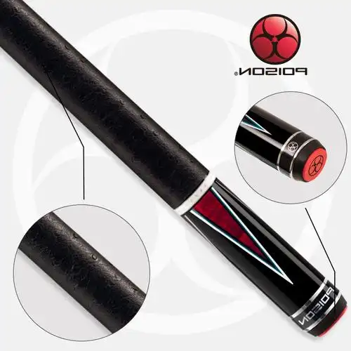 日本购美洲豹旗下毒药台球杆arsenic3系列九球杆中式八球美式九球