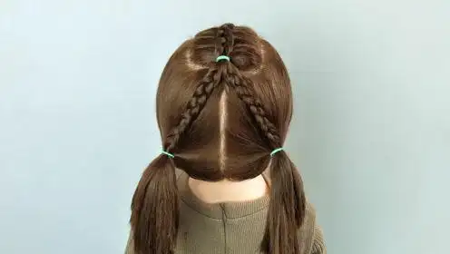 小清新马尾辫的各种花样步骤 小女孩发型绑扎方法