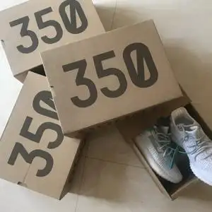 椰子350满天星天使限定aj篮球匡威运动莆田鞋过毒得物包装原鞋盒
