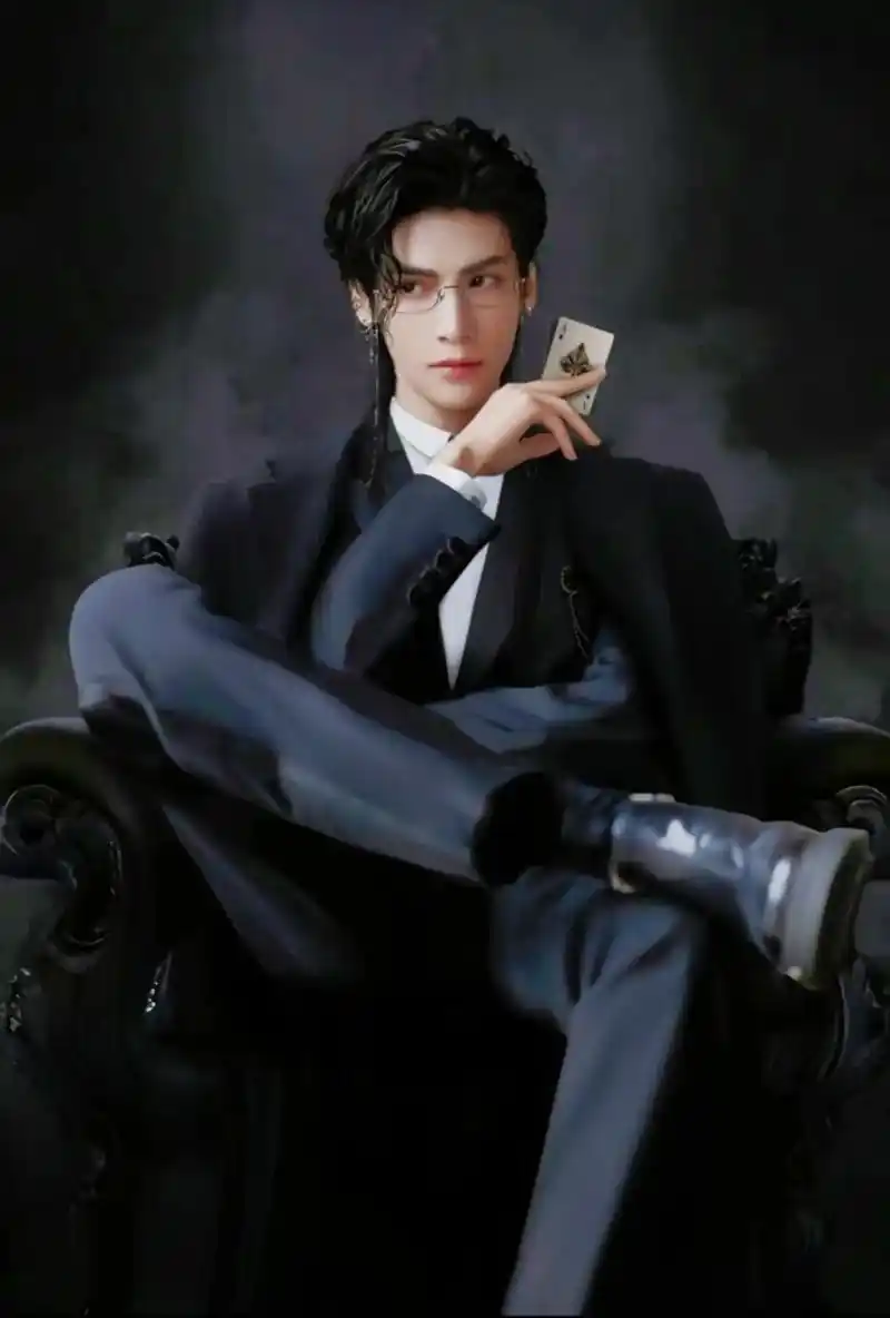 小说男主脸 #霸总氛围感 #挡 - 抖音