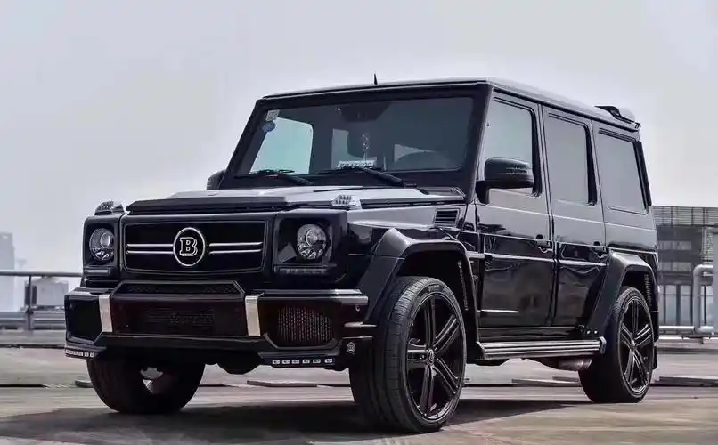 18款奔驰g500改装巴博斯包围套件