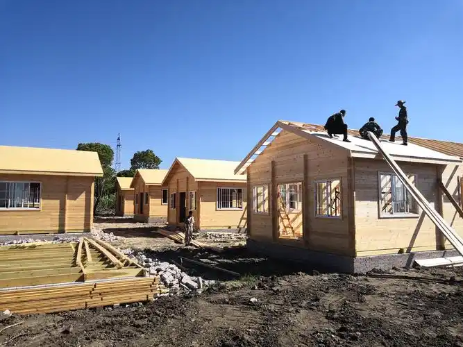 正在建设中的双林镇后坝营地.