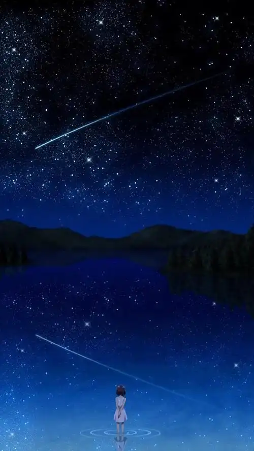 一组梦幻又美好的星空图片