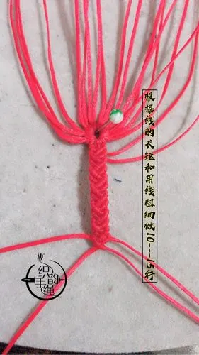 彼岸花编法图解,中国结彼岸步骤教程